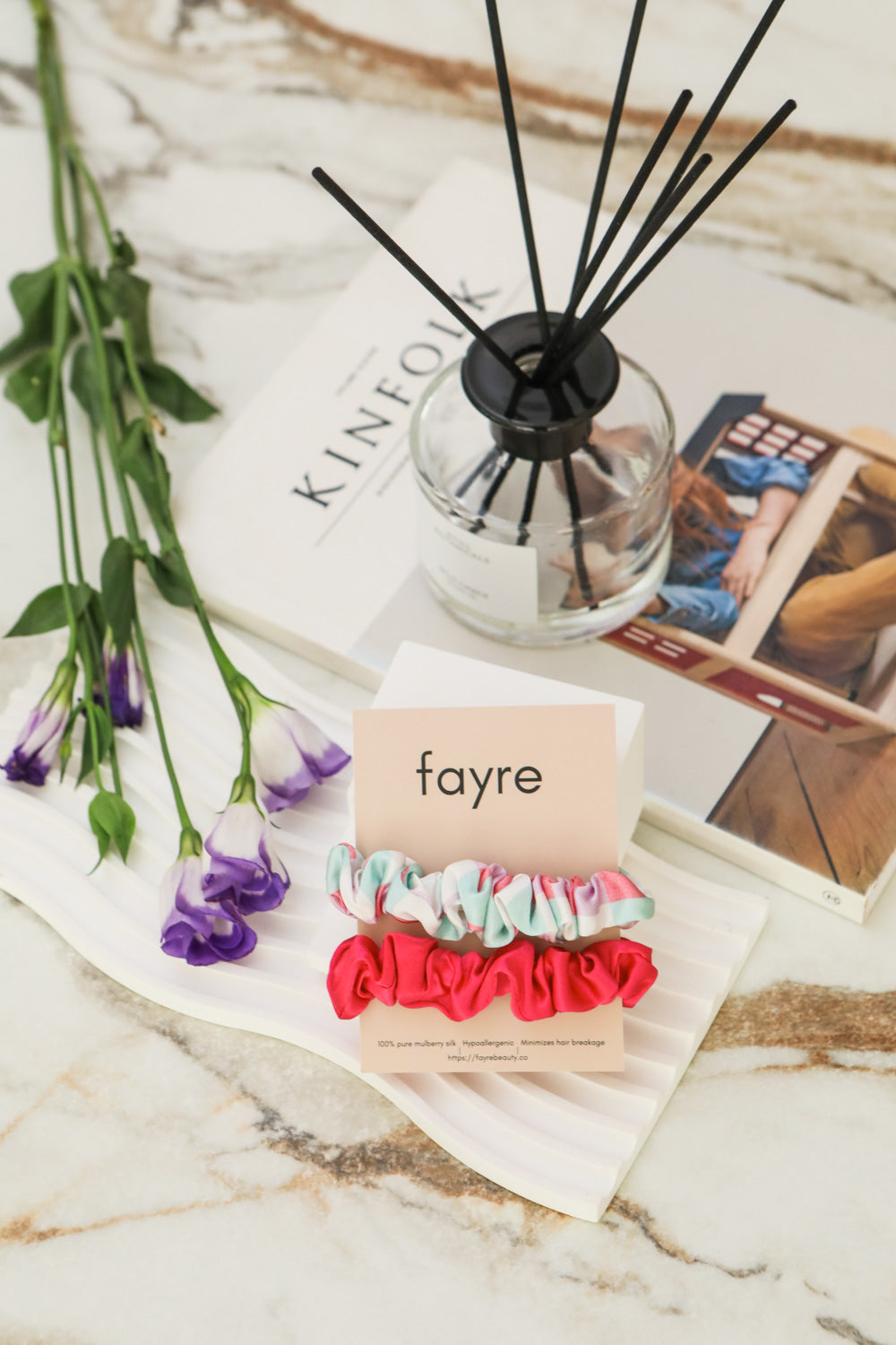 Fayre Quintessential Scrunchie Duo
