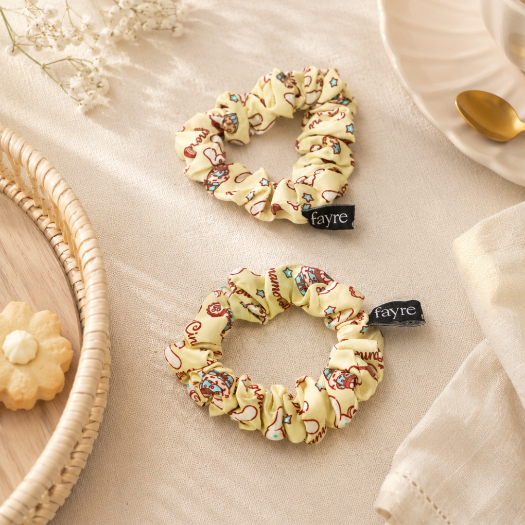 Fayre Quintessential Scrunchie Duo