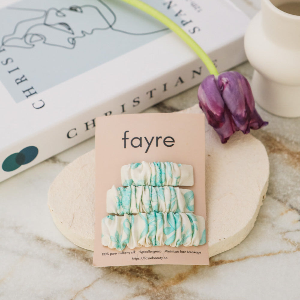 Fayre Silk Hair Pins
