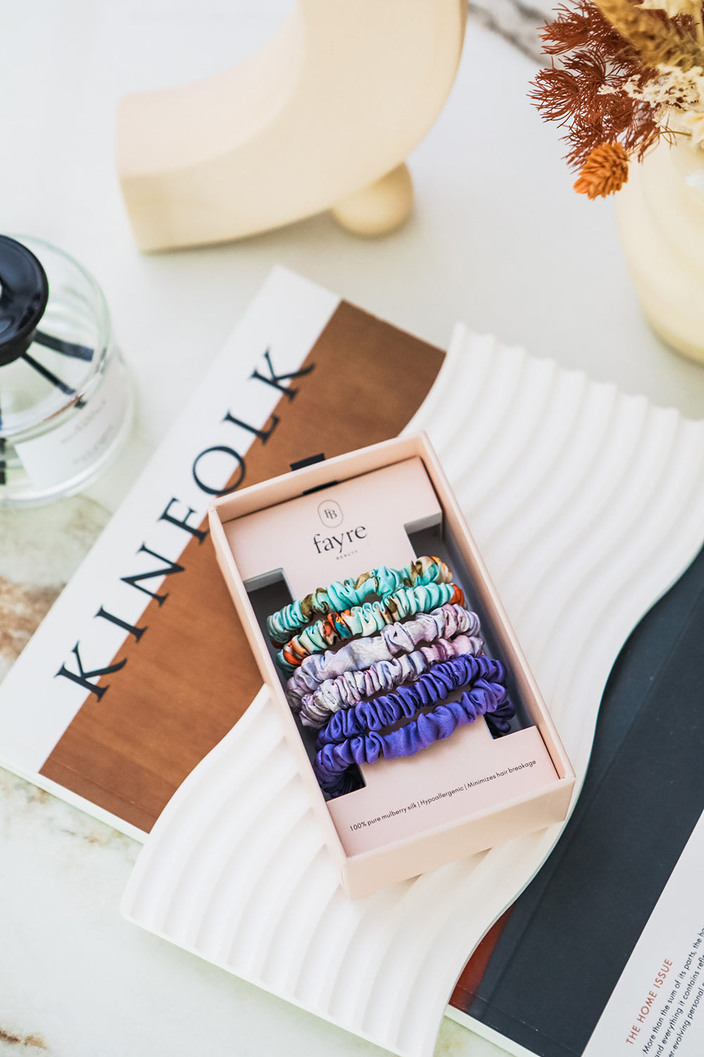 Fayre Deluxe Slim Silk Scrunchie