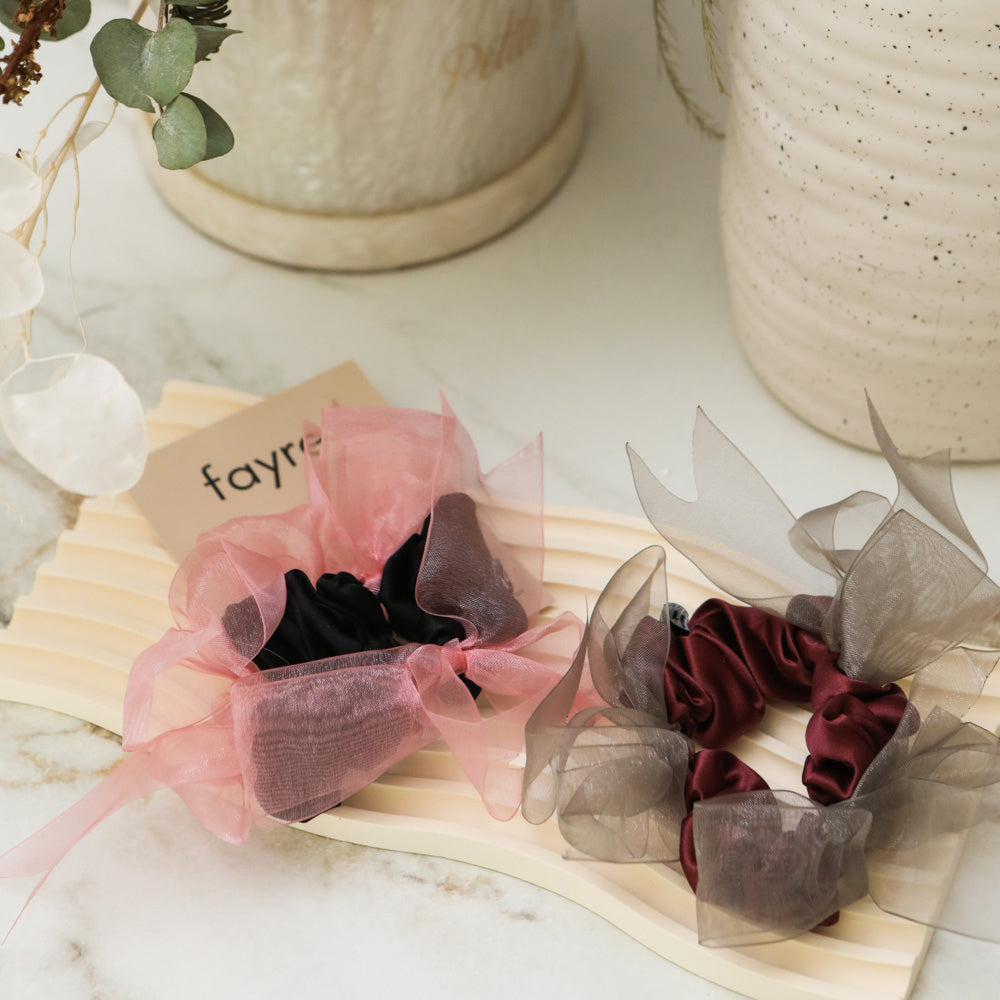 Fayre Enchanted Silk Scrunchie