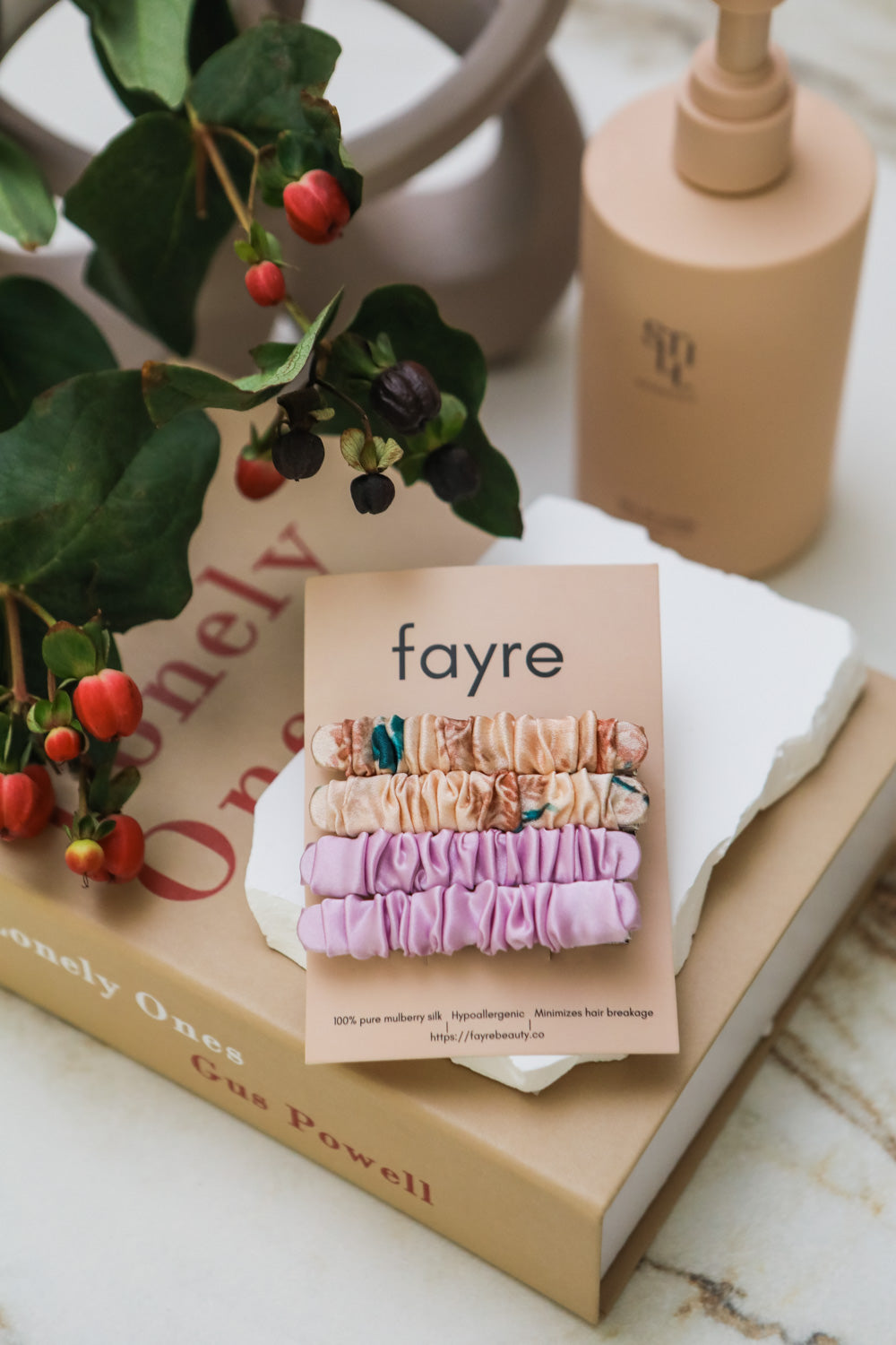 Fayre Aurora Silk Hair Pins