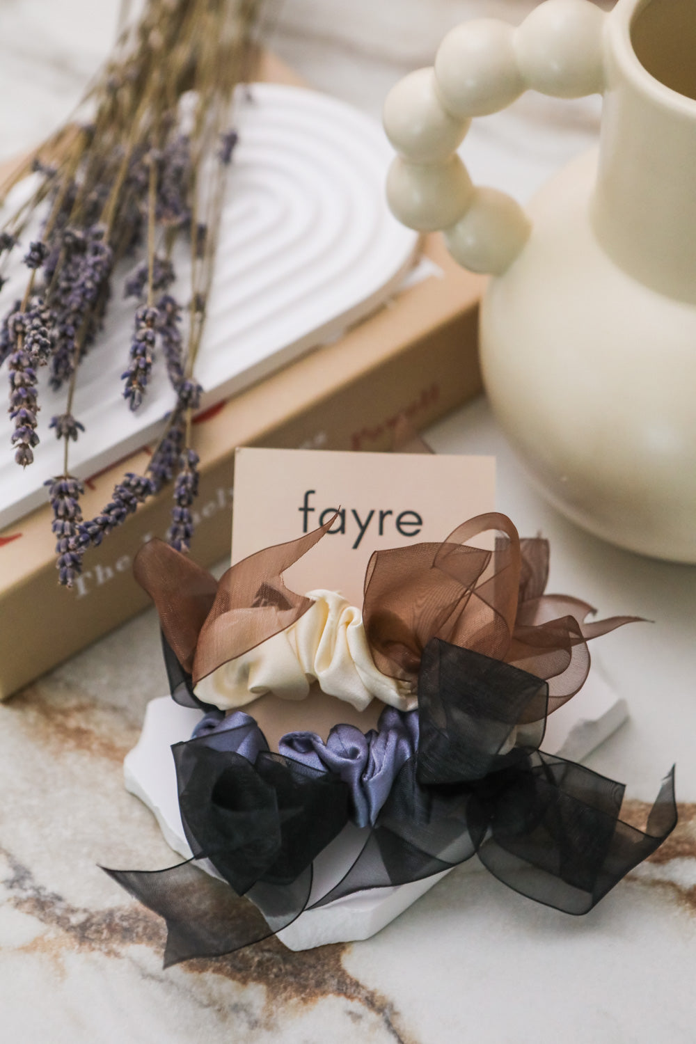 Fayre Enchanted Silk Scrunchie