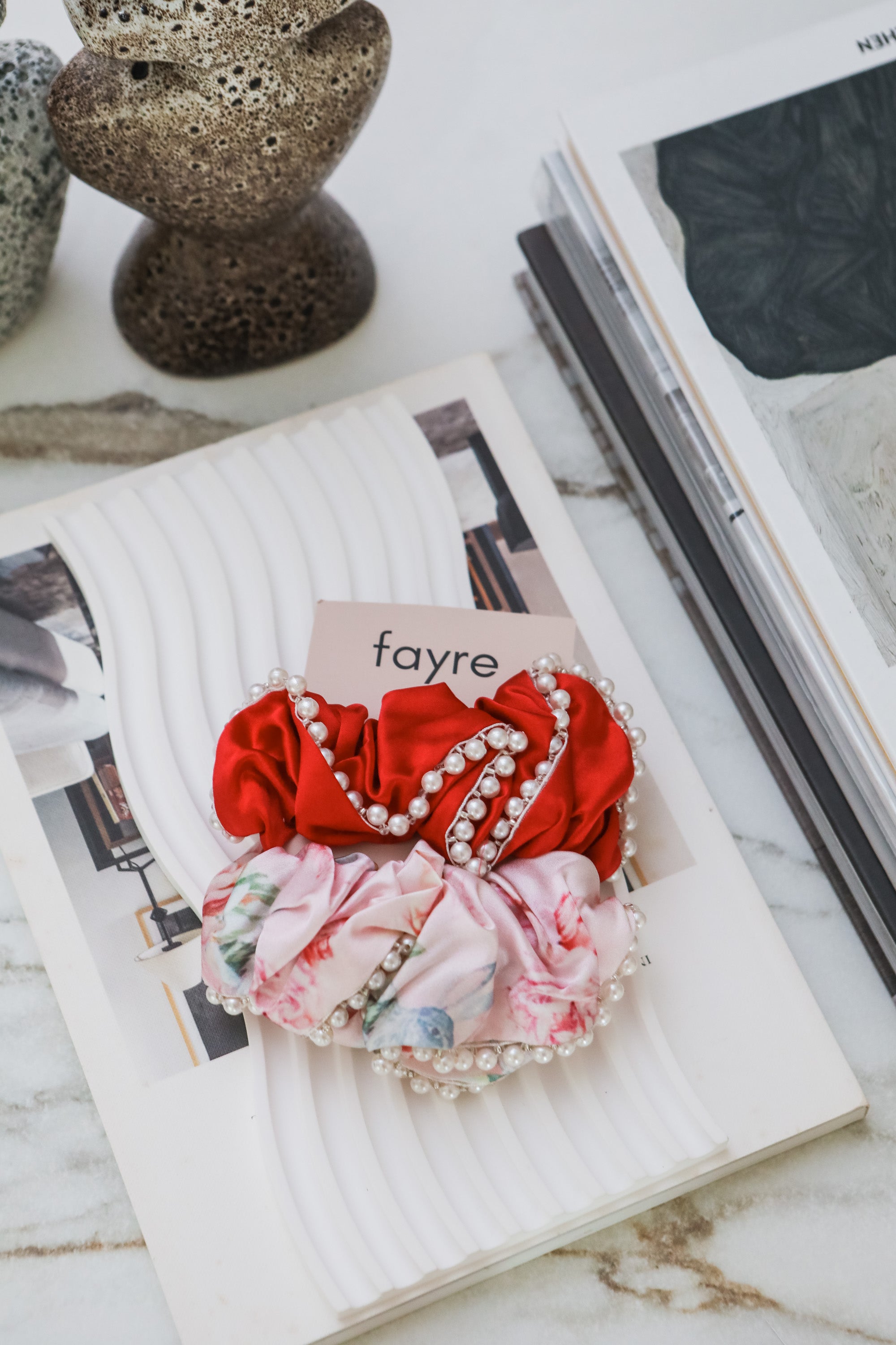 Fayre K-style Oversized Silk Scrunchie