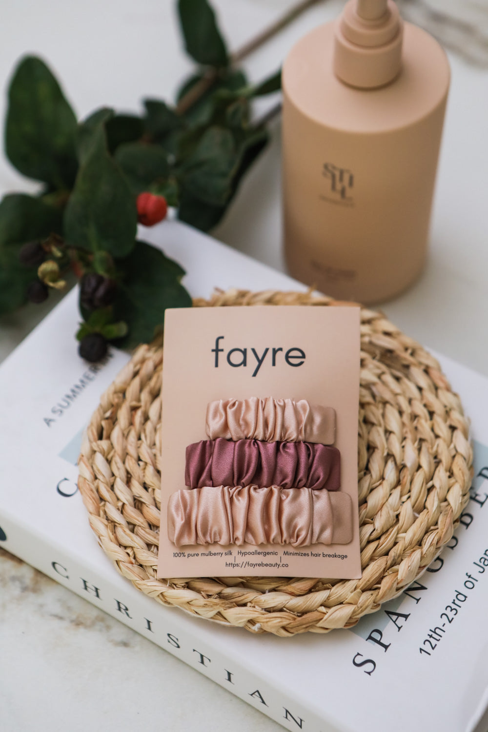 Fayre Silk Hair Pins