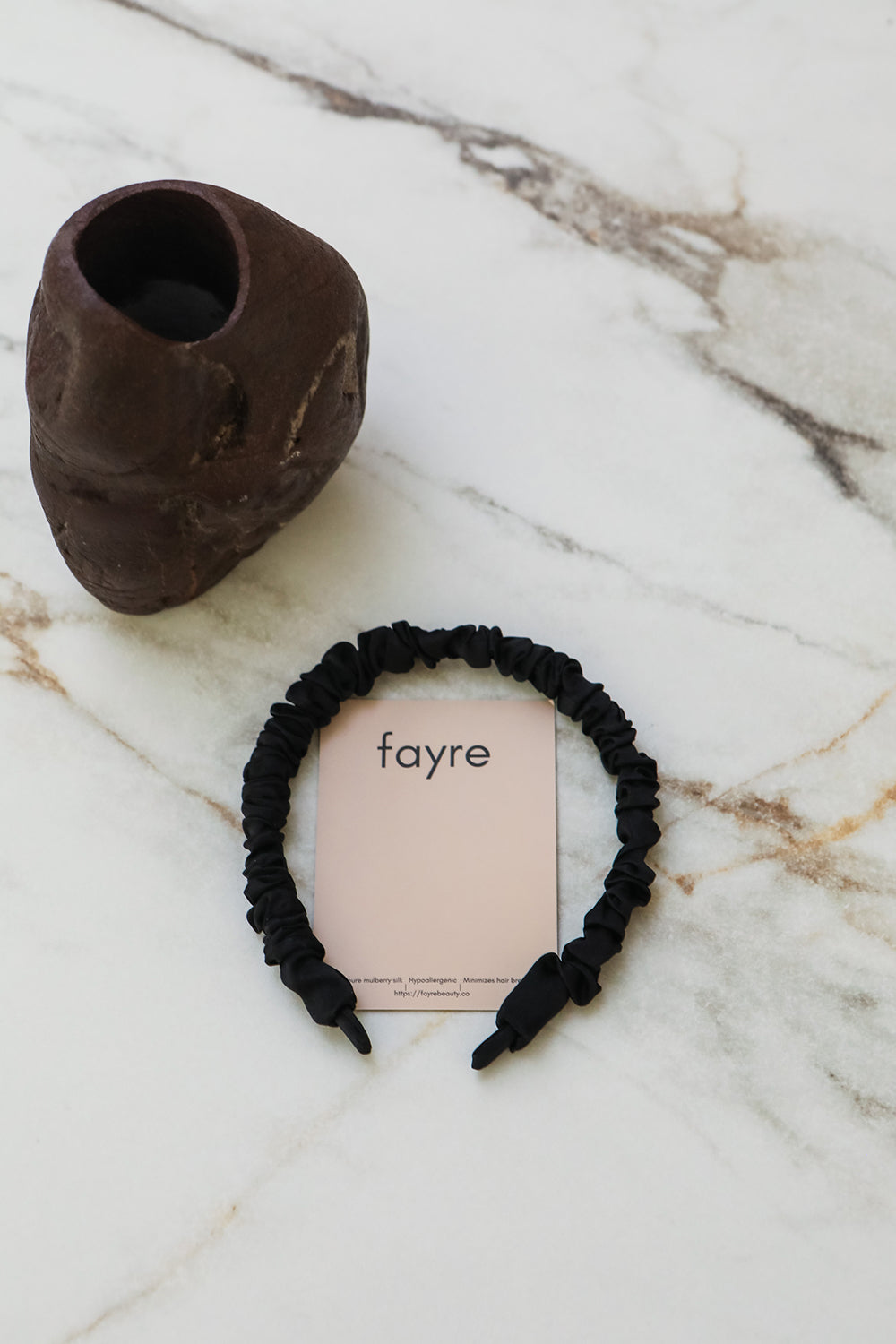 Fayre Silk Ruched Hairband Set