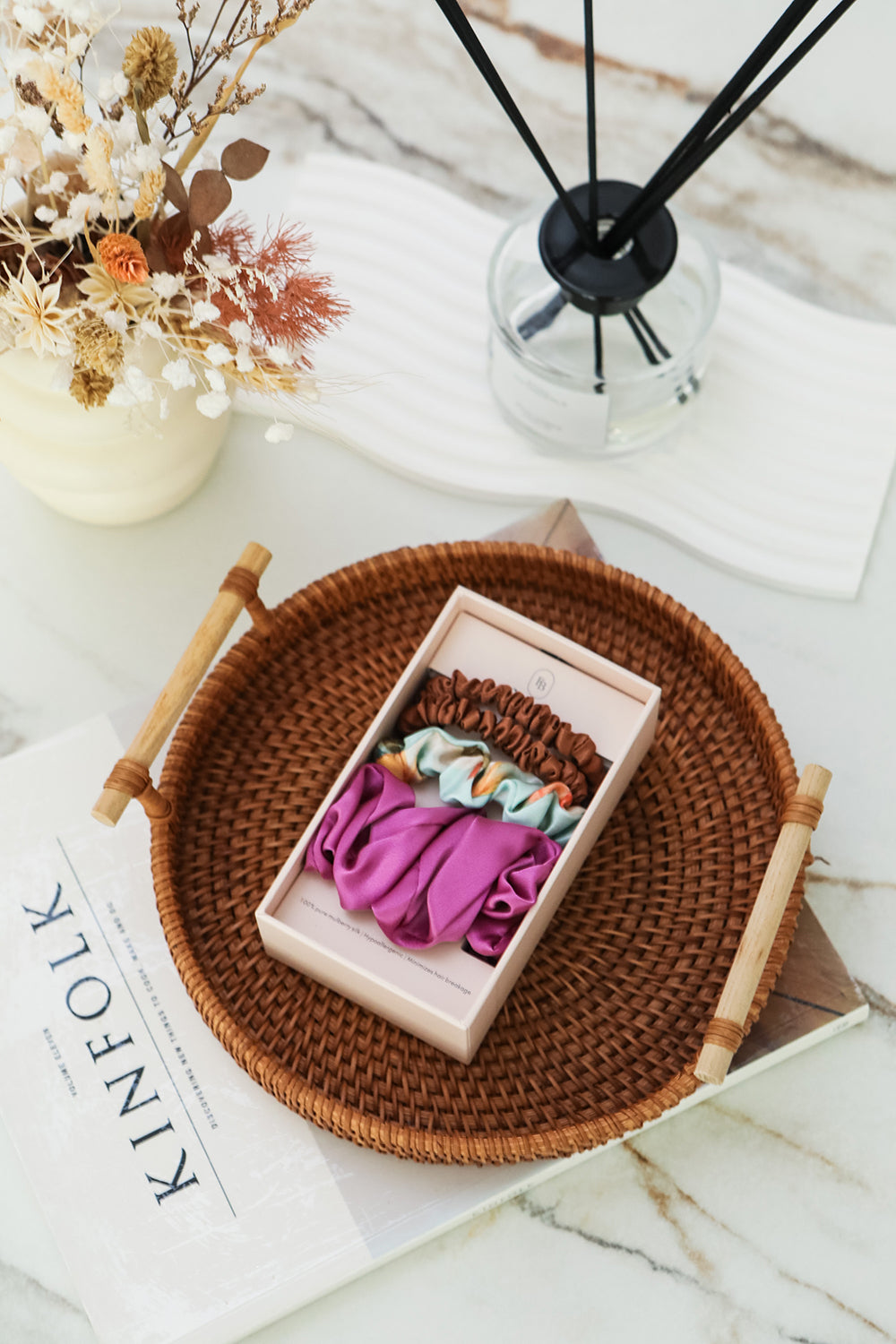 Fayre Silk Scrunchie Multipack