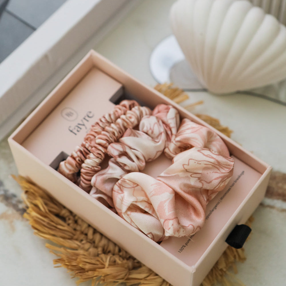 Fayre Silk Scrunchie Multipack