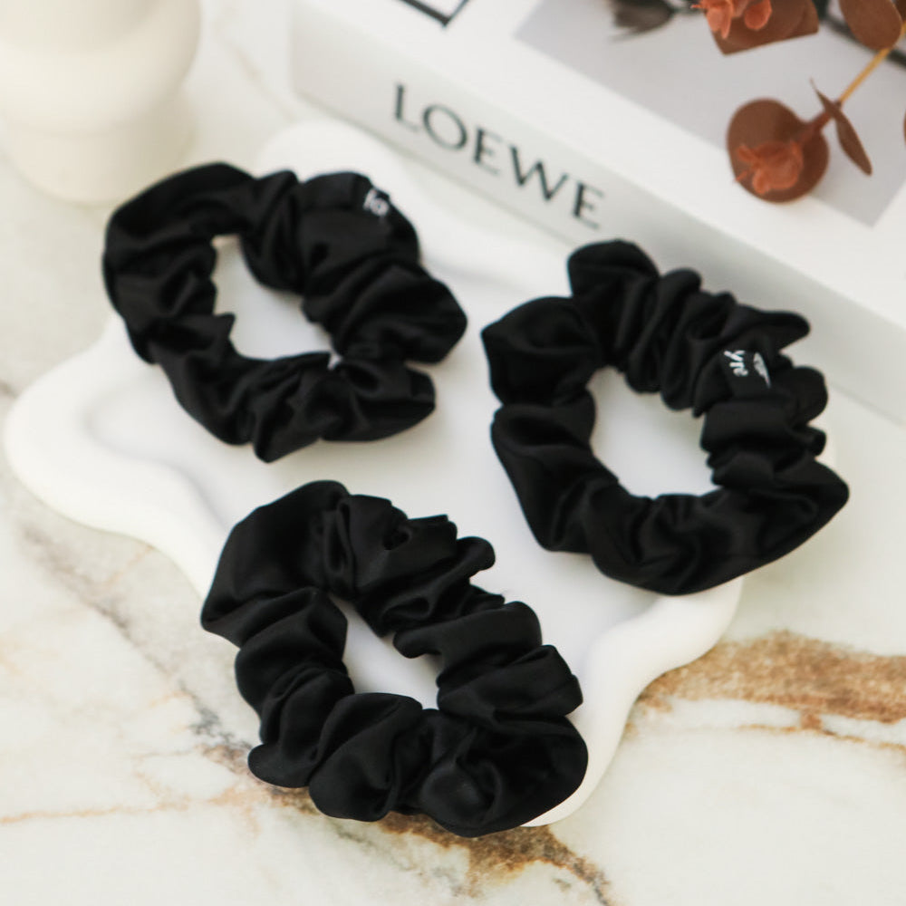 Fayre Silk Scrunchie Trio