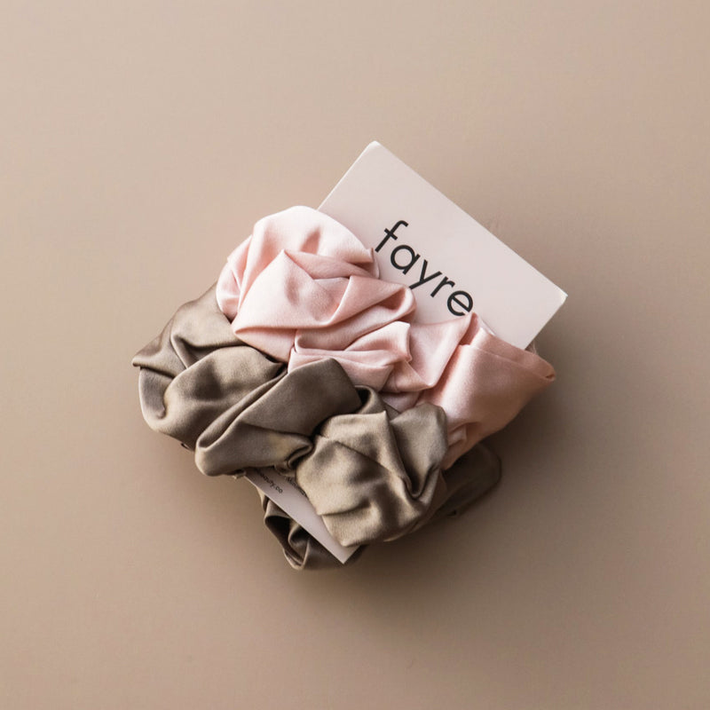 Fayre K-style Oversized Silk Scrunchie