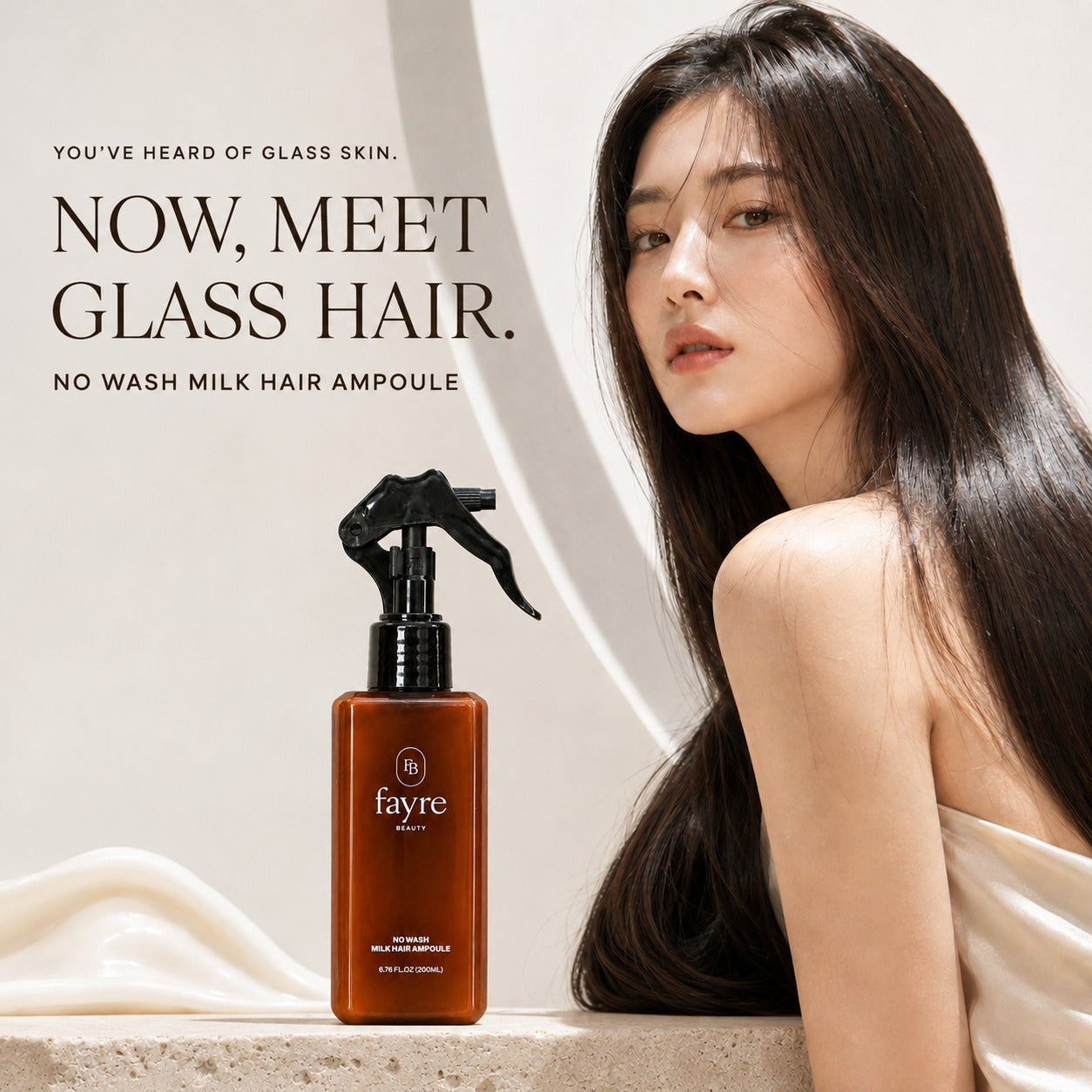 Fayre No Wash Milk Hair Ampoule
