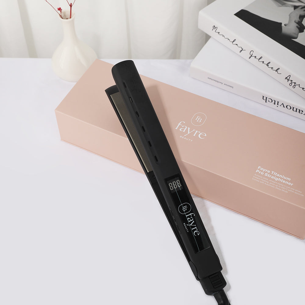 Fayre Pro Titanium Hair Straightener (New)