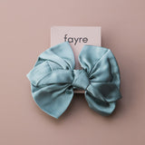 Fayre Ribbon Silk Scrunchie