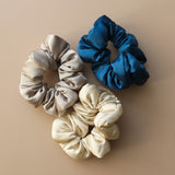 Fayre Silk Pillow Scrunchies Trio