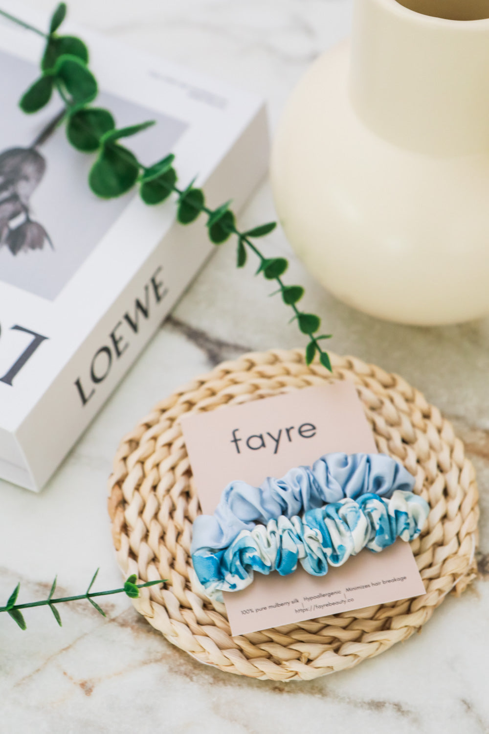 Fayre Quintessential Scrunchie Duo