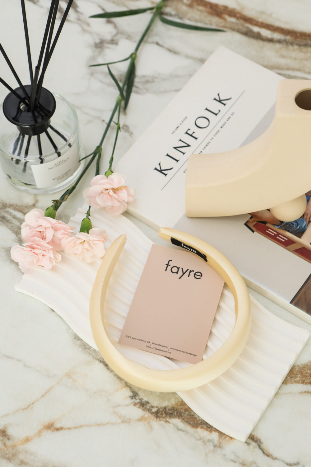 Fayre Silk Pillow Hairband
