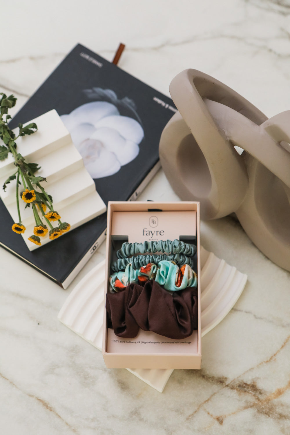 Fayre Silk Scrunchie Multipack
