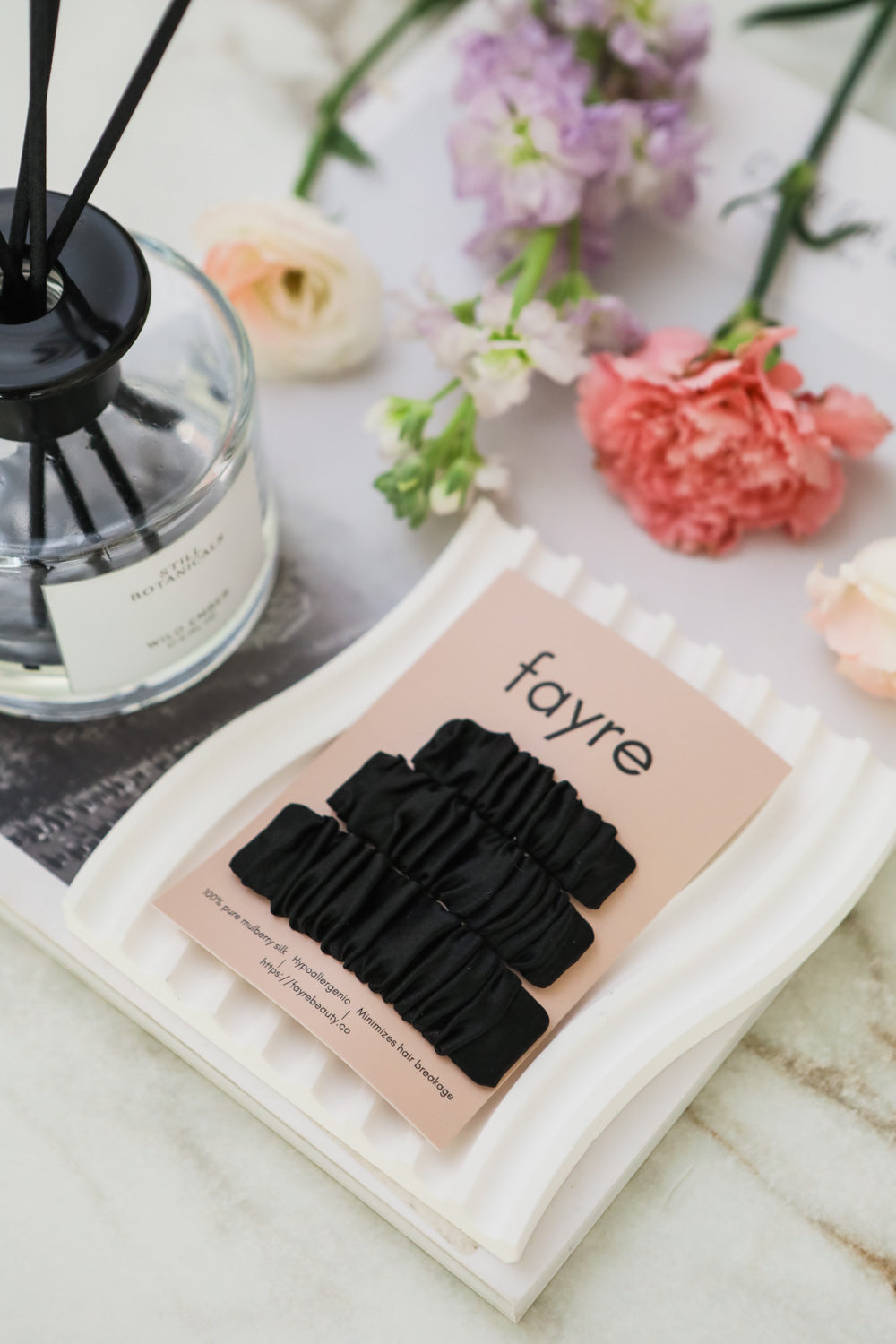 Fayre Silk Hair Pins