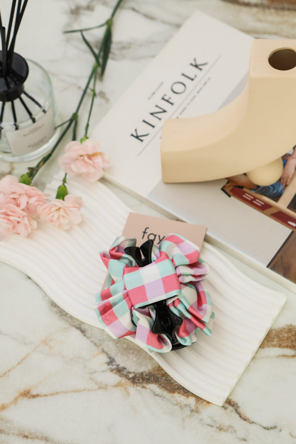 Fayre K-Style Silk Claw Clip