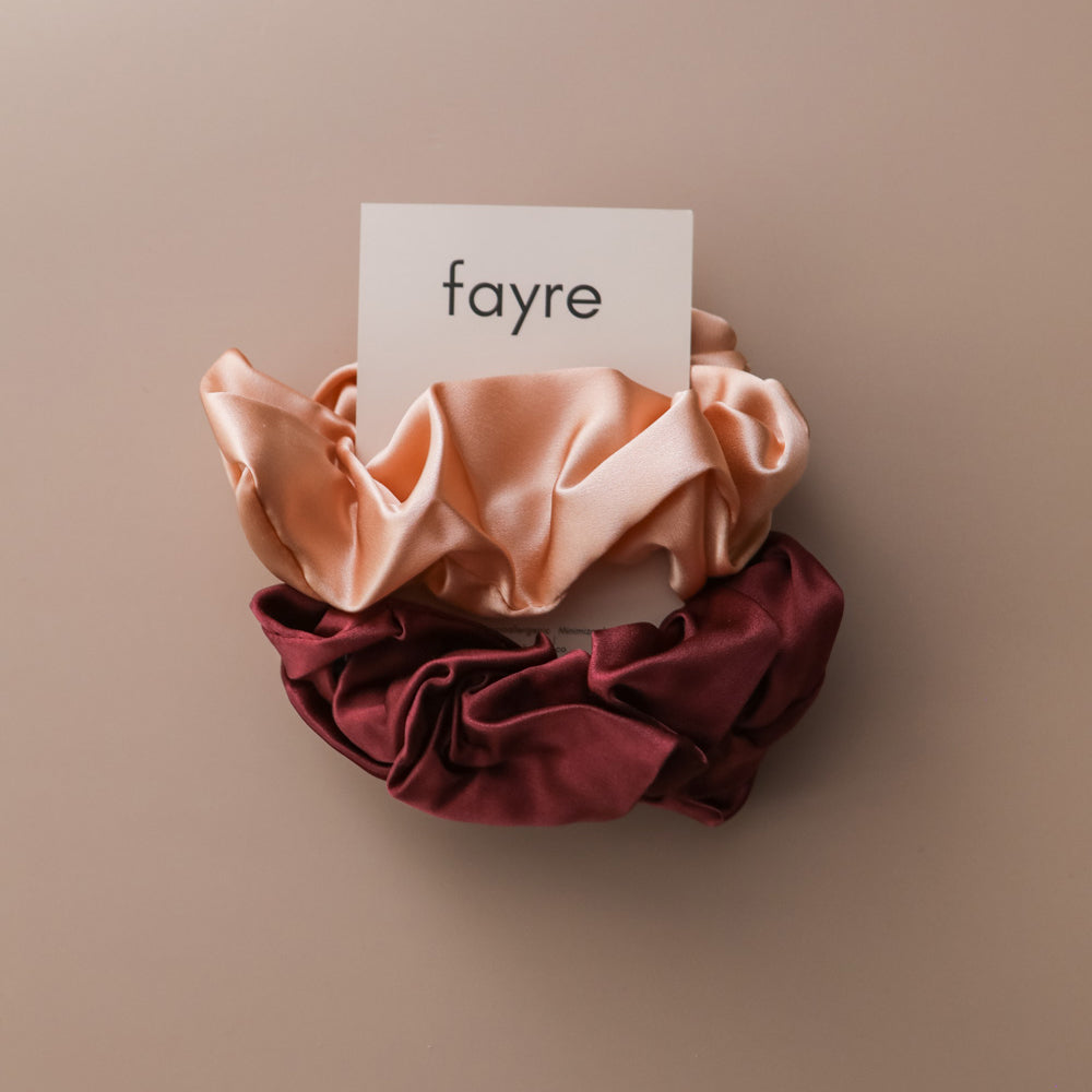 Fayre K-style Oversized Silk Scrunchie