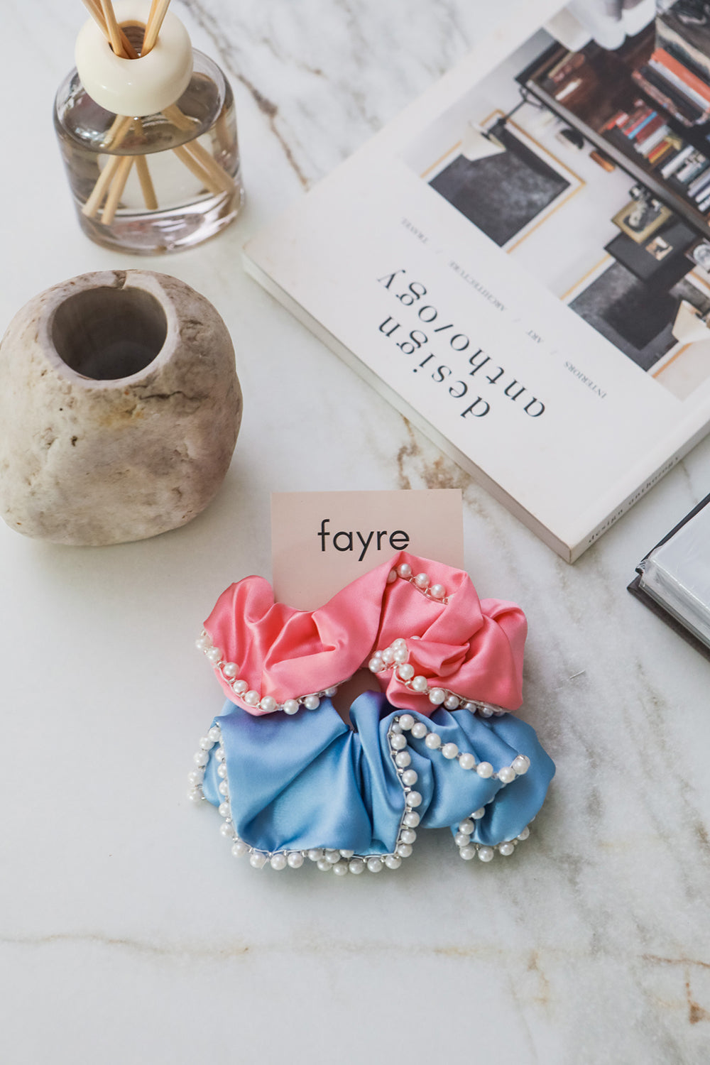 Fayre K-style Oversized Silk Scrunchie