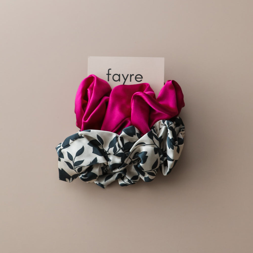 Fayre K-style Oversized Silk Scrunchie