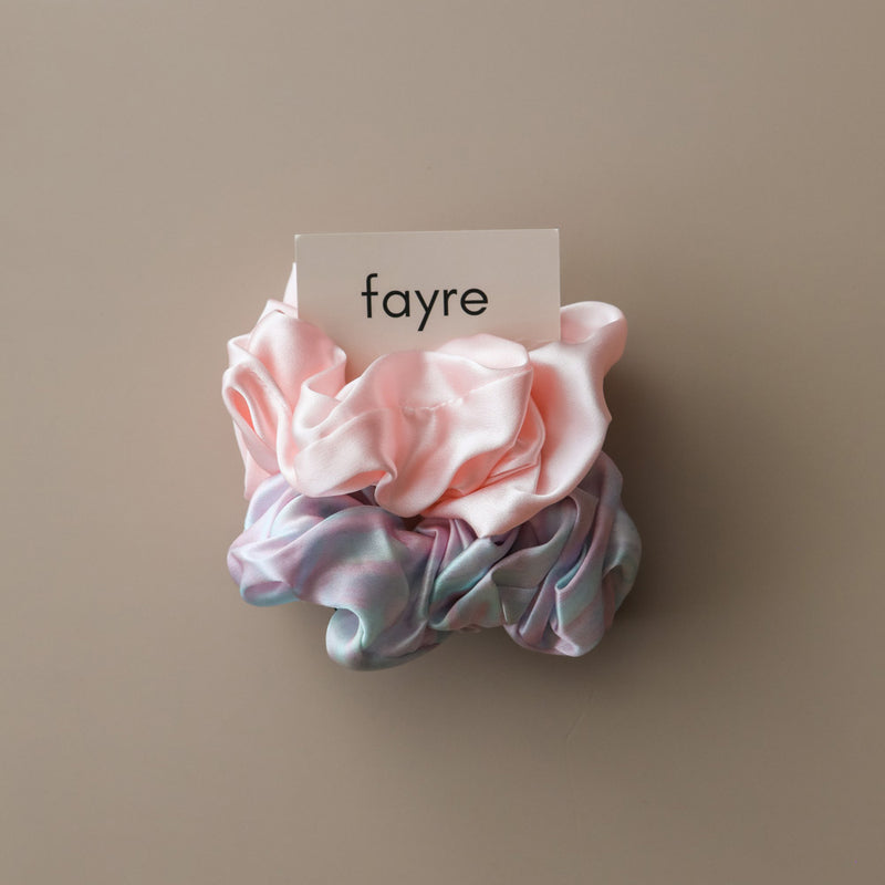 Fayre K-style Oversized Silk Scrunchie