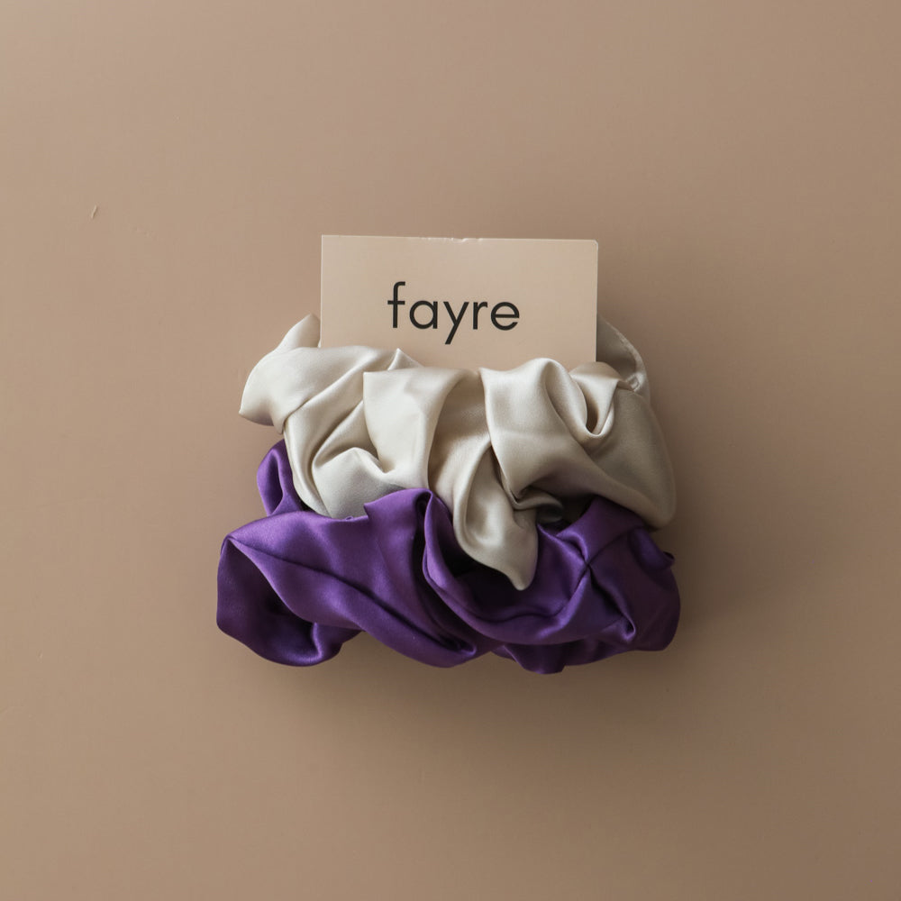 Fayre K-style Oversized Silk Scrunchie