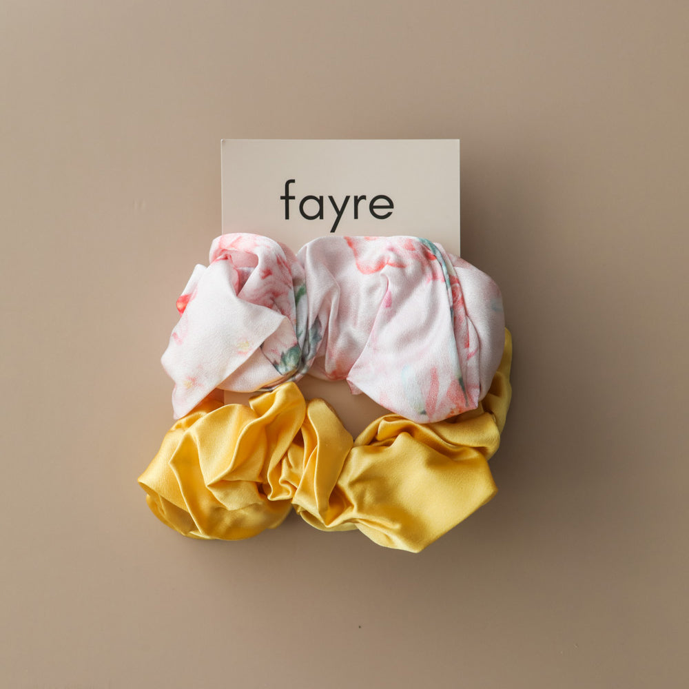 Fayre K-style Oversized Silk Scrunchie