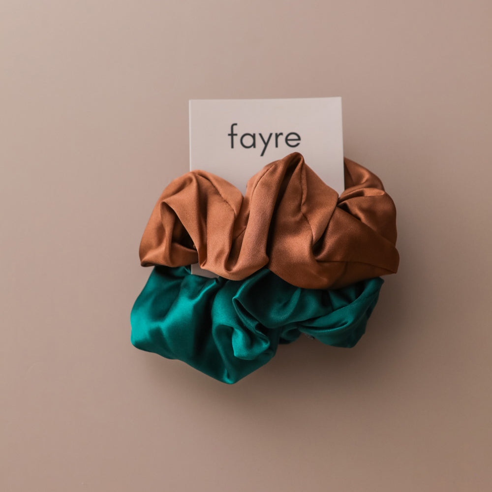 Fayre K-style Oversized Silk Scrunchie