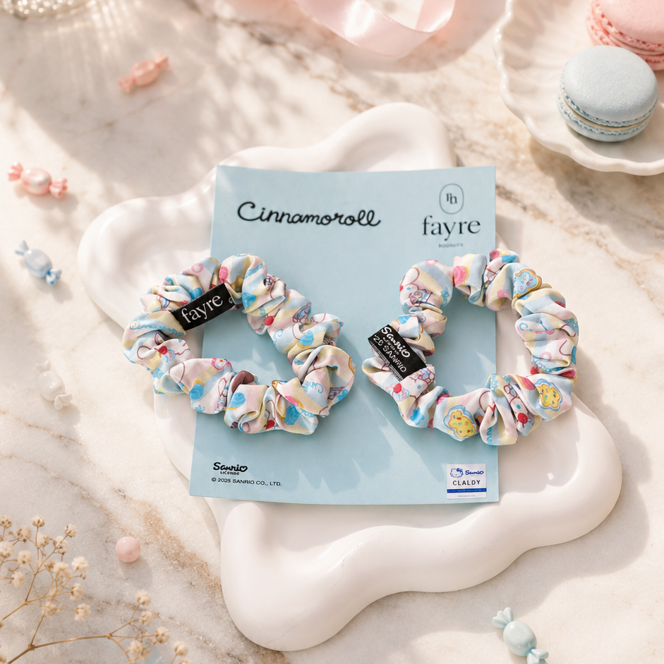 Fayre Quintessential Scrunchie Duo