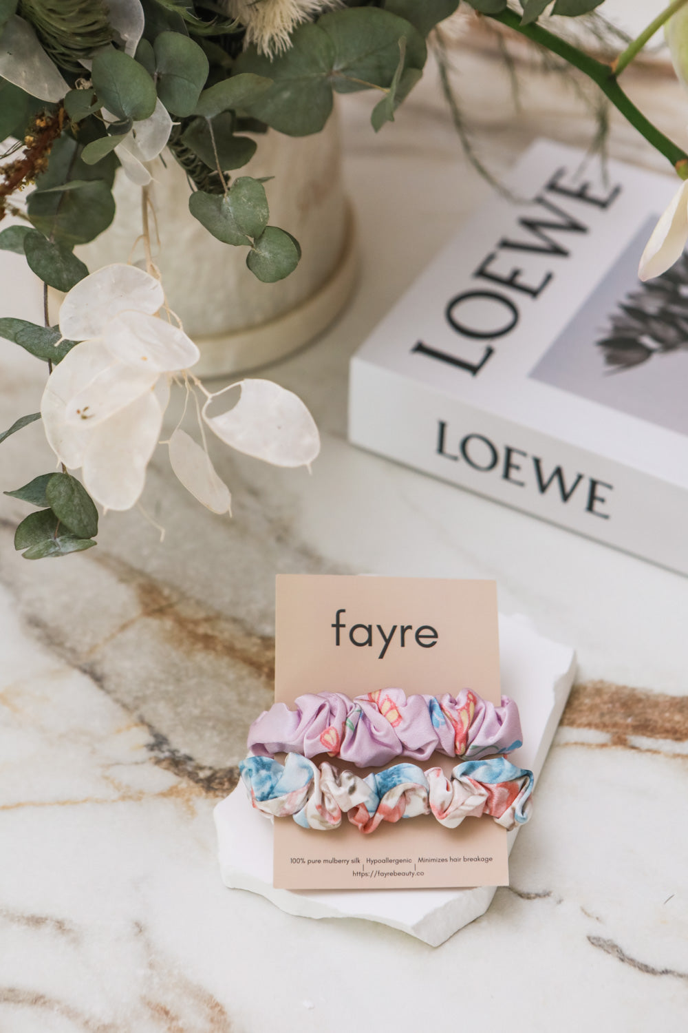 Fayre Quintessential Scrunchie Duo