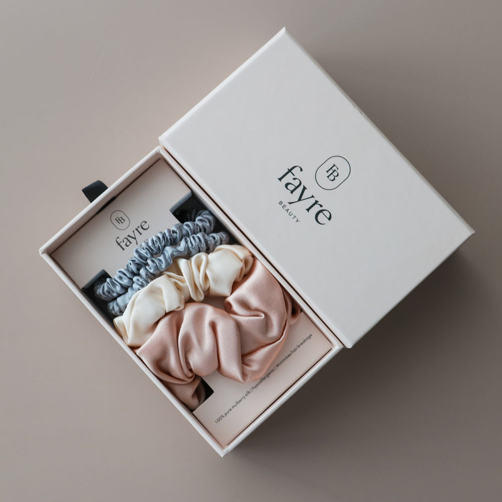 Fayre Silk Scrunchie Multipack