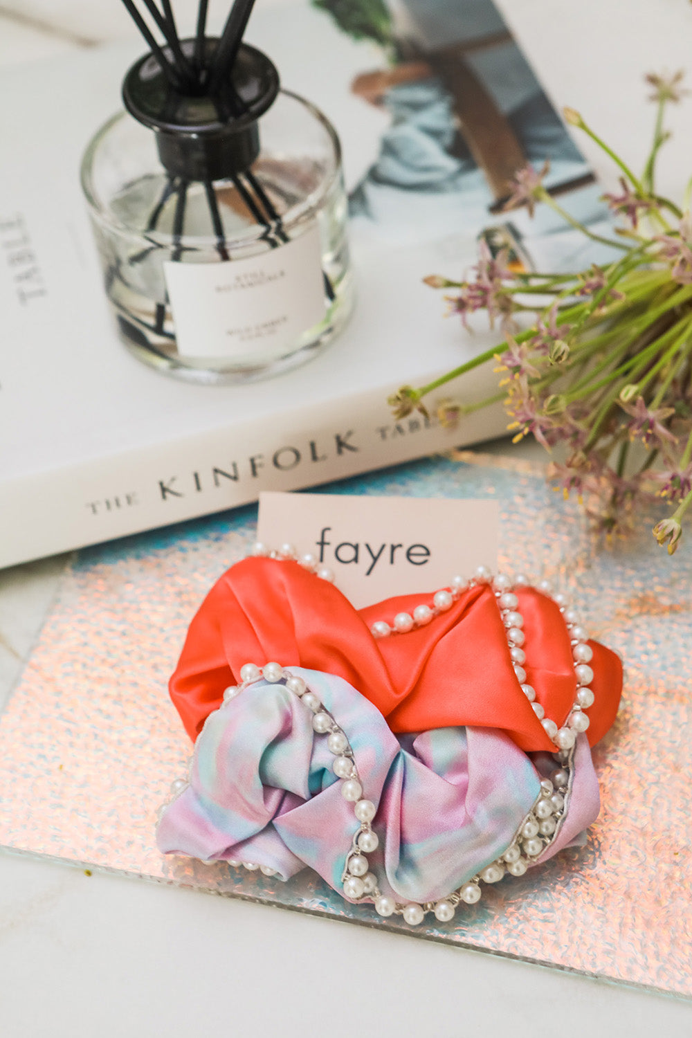 Fayre K-style Oversized Silk Scrunchie