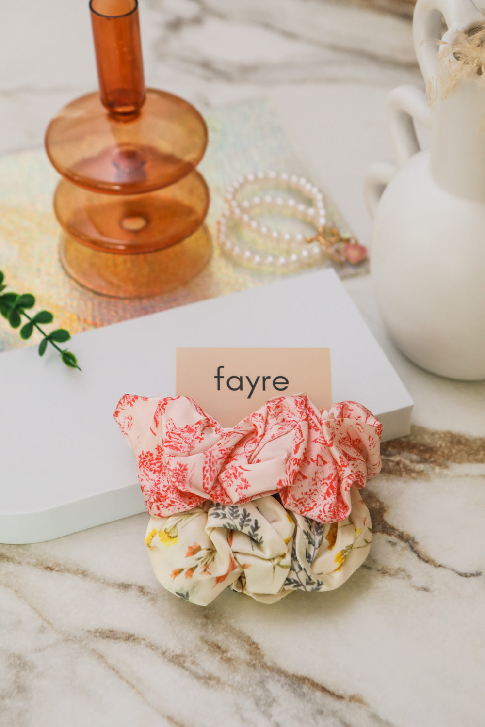 Fayre K-style Oversized Silk Scrunchie