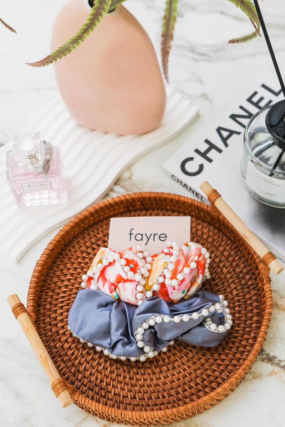 Fayre K-style Oversized Silk Scrunchie