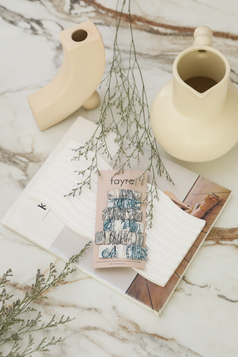 Fayre Silk Hair Pins