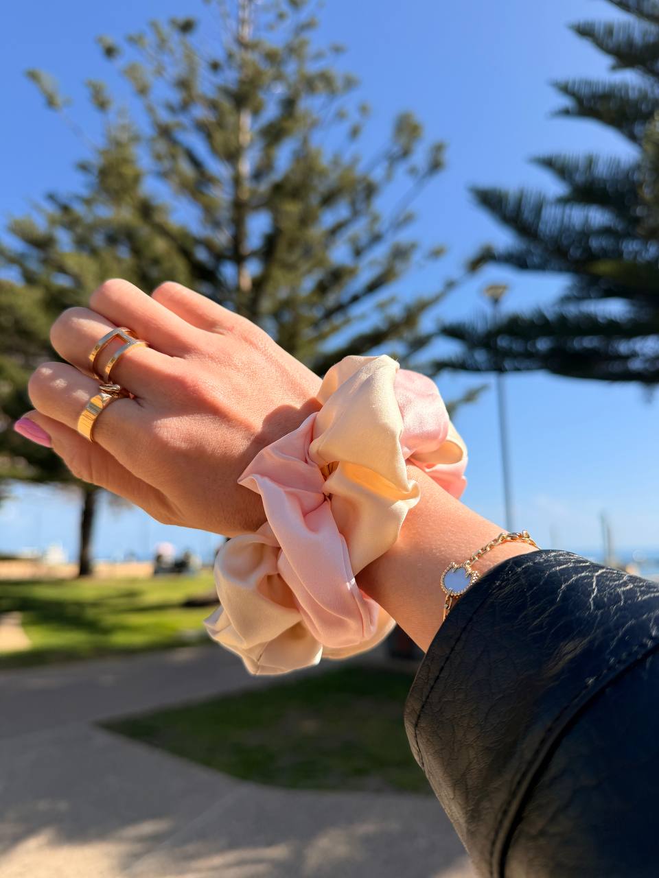 Fayre Silk Muse Scrunchie Duo