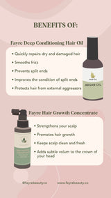 Fayre Deep Conditioning Hair Oil & Hair Growth Concentrate Duo (New)