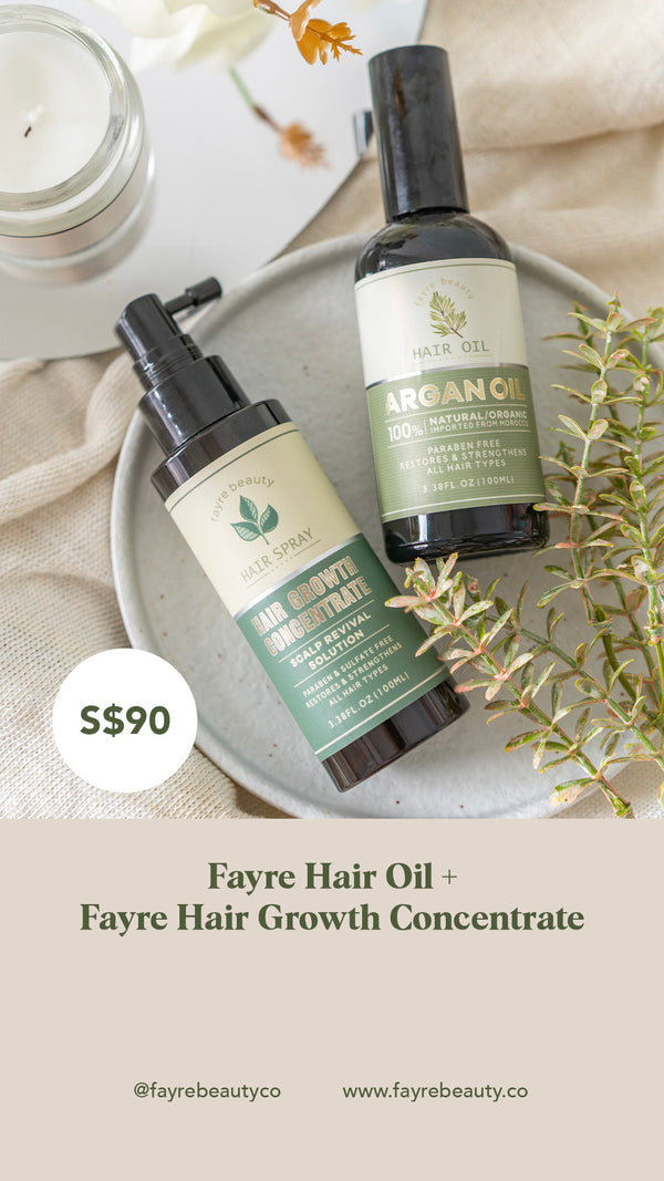 Fayre Deep Conditioning Hair Oil & Hair Growth Concentrate Duo (New)